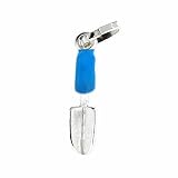 Sterling Silver Light Blue Enamel Garden Shovel Charm