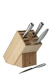T&G 07762 Good H'keeping Empty 7-slot Knife Block FSC Beech.