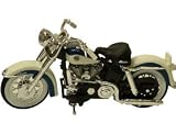 Die-cast Model Harley Davidson FLH Duo Glide 1958 (1:18 scale in White)