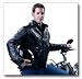 Diamond Plate� Buffalo Leather Cycle Jacket Black, BLACK, L