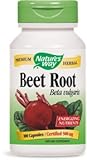 Nature's Way Beet Root Powder Capsules 500 mg, 100-Count