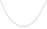 14k Yellow Gold Perfectina Chain Necklace, 18