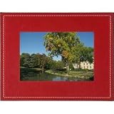 7 Photo Viewer Bluetooth Enabled Digital Picture Frame - Red, Displays JPEG image files with 262,144 colors