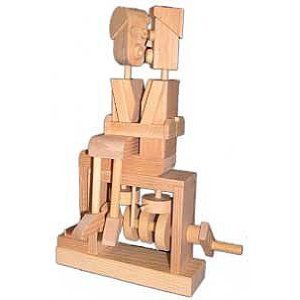 .com: Kissing Couple Timberkit Mechanical Wooden Toy: Toys &amp; Games