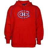 Majestic Montreal Canadiens Red Fear and Trembling Hoody Sweatshirt