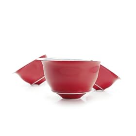 blinQ Melamine Set of 3 Bowls Berry Red by Blinq