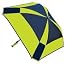 Shedrain Gellas Golf Umbrella, Auto Open - Navy/Lime