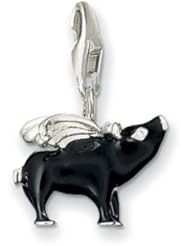 Thomas Sabo Lucky Piglet Charm, Sterling Silver