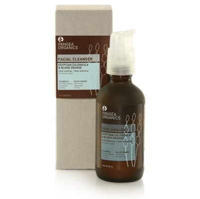 Pangea Organics Facial Cleanser, Egyptian Calendula & Blood Orange, 4-Ounce Box