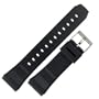 Voguestrap TX22G3 Allstrap 22mm Black Regular-Length Fits Casio Data Bank Watchband