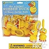 Original Rubber Duck Shower Curtain Hooks Accessory