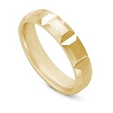 14k Gold Comfort Fit Men's Wedding Band, 6mm