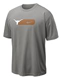 Texas Longhorns Youth Dri-Fit Short Sleeve Legend T-Shirt Gray