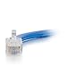 C2G / Cables to Go 22685 Cat5E Non-Booted Patch Cable, Blue (7 Feet/2.13 Meters)