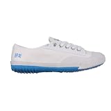 Shu Street Low Women's Canvas Sneaker White/Blue By Shulong