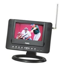 Naxa NTD-7561 7-Inch Widescreen Digital LCD TV with Built-In DVD Player and USB/SD/MMC