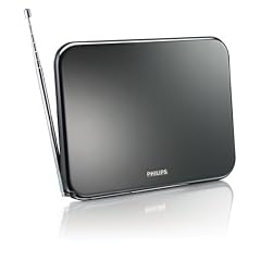 Philips SDV6224 Aktive DVB-T Flach Zimmerantenne (40dB)