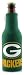 Green Bay Packers Neoprene Bottle Koozie | NFL Bottle Suit with Zipper - Set of 2