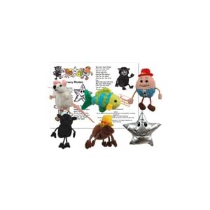 Finger Puppet Set: Nursery Rhymes