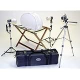 JTL DL-90 Travel Kit with One S-45M Master AC Slave Strobe & One S-45 AC Slave Strobe, Photo Cocoon M