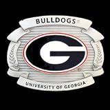 NCAA Oversized Belt Buckle - Georgia Bulldogs
