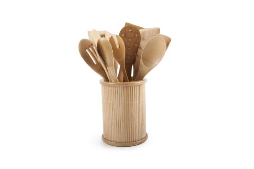Best Price Core Bamboo 14-Piece Utensil Set, Natural