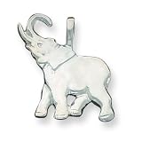 Sterling Silver Elephant Charm with 20 inch Sterling Silver Chain