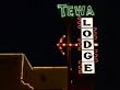 Tewa Lodge Sign on Central Avenue, Albuquerque, N.M. Photograph - Beautiful 16"x20" Photographic Print by Carol M. Highsmith