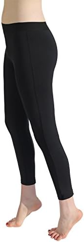 Liv for Life Ultimate Full Length Breathable Stretch Black Yoga Legging, Small Medium