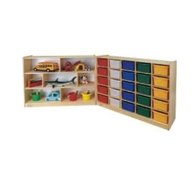 Childs Play R0063MT Hinged Storage With Trays by Childs Play