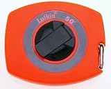 Lufkin 50 3/8-Inch x 50 Hi-Viz Lightweight Steel Tape