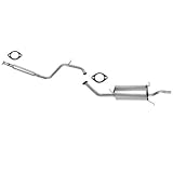 1996 1997 Mazda 626 2.0L Muffler Exhaust Pipe System by Unknown