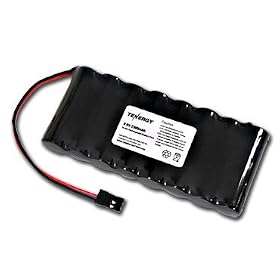9.6V Tenergy 2000mAh NiMH TX Transmitter Battery Packs for RC MX-3 NT8JY Futaba 4NBL BF BP... from Toy RC Airplanes