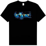 The Amazin Race FADED GLOBE Adventure Adult Black T-shirt