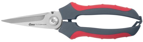 Clauss 18039 8 Titanium Snips with Wire Cutter