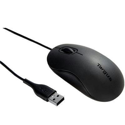 New Targus Usb Optical Laptop Mouse 6ft Usb Cable 1000 Dpi Optical Sensor Scroll Wheel