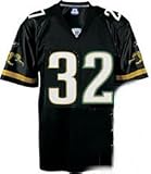 Maurice Jones-Drew Jersey: Reebok Black Replica #32 Jacksonville Jaguars Jersey - Large