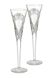Waterford Crystal 2010 Times Square Toasting Flute, Set of 2, 3rd Edition