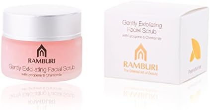 *New* Ramburi (Thailand) Gently Exfoliating Facial Scrub with Lycopene and Chamomile 50ml (1.69oz)