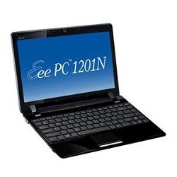 ASUS Eee PC Seashell 1201N-PU17-BK 12.1-Inch Black Netbook - 5 Hours of Battery Life