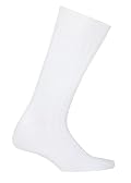 Diabetic Socks | Mens Ribbed White Diabetic Socks 3 Pack