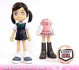 Go! Go! Pinky Street Figure and Book SetIMAGE