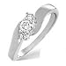 18ct 3 Stone Diamond Ring .