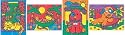 Paint By Number Kit 8 Inch X10 Inch 4/Pkg-Favorite Pets