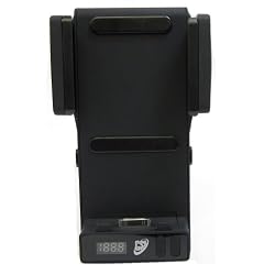 GSI Super Quality Wireless Hands-Free Docking Station, Charger, FM Transmitter Car Kit, with Goose-Neck Mount For Apple iPad 3G/Wifi, iPod, iPhone 3G/S - Audio Line-In For MP3/MP4 Devices - USB Port, Charges Cellphones - LED Display