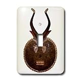 African Art - African Mask - Light Switch Covers - single toggle switch