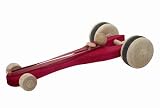 Wooden Toys - Red Wooden Rubber Band Race Car