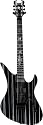 Schecter Synyster Standard Electric Guitar Gloss Black w/Pin Stripes (Pimp Stripe)