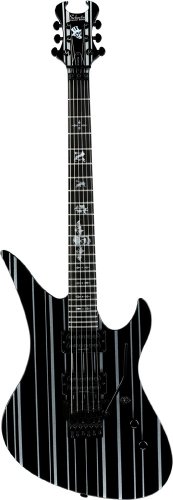Schecter Synyster Gates Standard Electric Guitar Gloss Black,Pimp Stripe