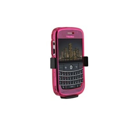 Speck BB9000-PNK-SEE SeeThru Case for BlackBerry Bold - 1 Pack - Retail Packaging - Pink